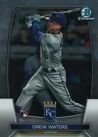 2023 Bowman Chrome #14 - Drew Waters - Kansas City Royals