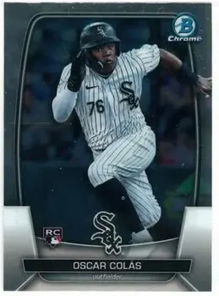 2023 Bowman Chrome #20 - Oscar Colás - Chicago White Sox