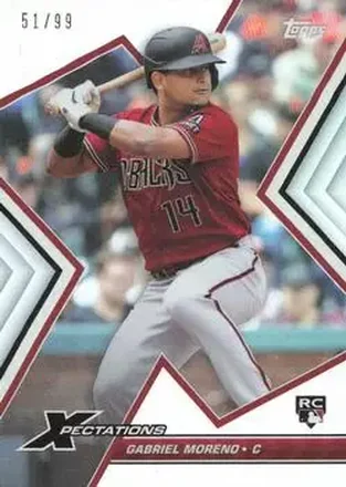 2023 Topps Xpectations #8 - Gabriel Moreno - Arizona Diamondbacks