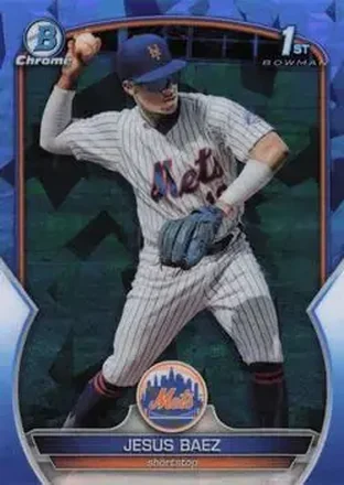 2023 Bowman Sapphire Edition #BCP-12 - Jesus Baez - New York Mets
