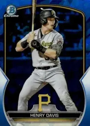 2023 Bowman Sapphire Edition #BCP-14 - Henry Davis - Pittsburgh Pirates