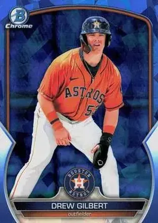 2023 Bowman Sapphire Edition #BCP-16 - Drew Gilbert - Houston Astros