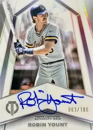 2026 Topps Tribute - Pillars of the Game Autographs #PTGA-RY - Robin Yount - Milwaukee Brewers