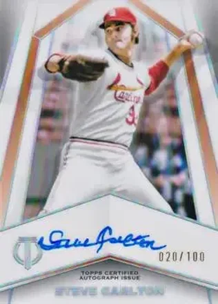 2026 Topps Tribute - Pillars of the Game Autographs #PTGA-SC - Steve Carlton - St. Louis Cardinals