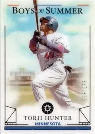 2024 Panini Boys of Summer #59 - Torii Hunter - Minnesota Twins