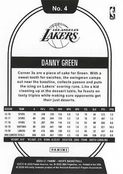 Back of Danny Green