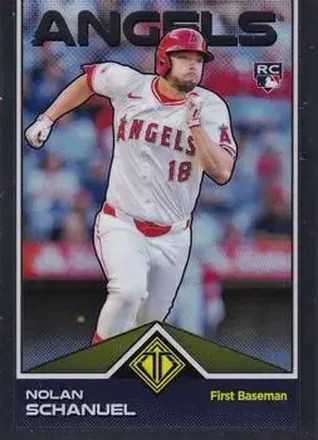 2024 Topps Transcendent Collection #43 - Nolan Schanuel - Los Angeles Angels
