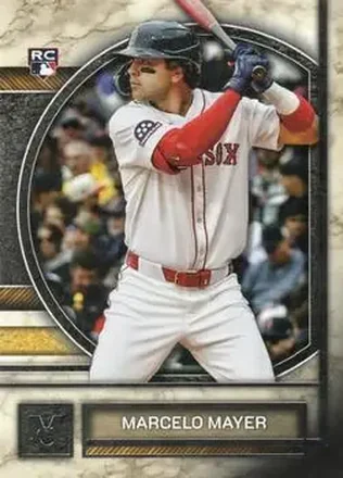 2025 Topps Museum Collection #91 - Marcelo Mayer - Boston Red Sox