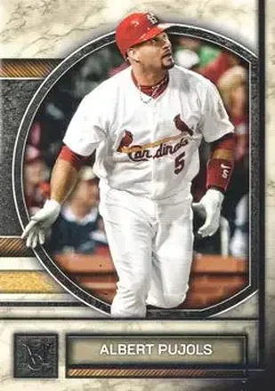 2025 Topps Museum Collection #96 - Albert Pujols - St. Louis Cardinals