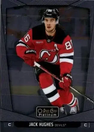2024-25 O-Pee-Chee Platinum #13 - Jack Hughes - New Jersey Devils