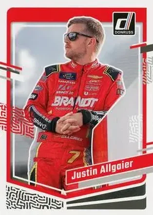 2024 Donruss #22 - Justin Allgaier - JR Motorsports