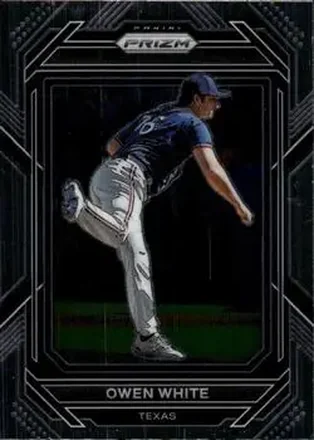 2023 Panini Prizm #12 - Owen White - Texas Rangers