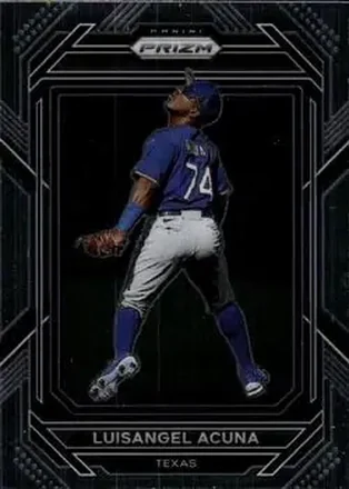 2023 Panini Prizm #13 - Luisangel Acuña - Texas Rangers