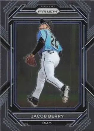 2023 Panini Prizm #18 - Jacob Berry - Miami Marlins