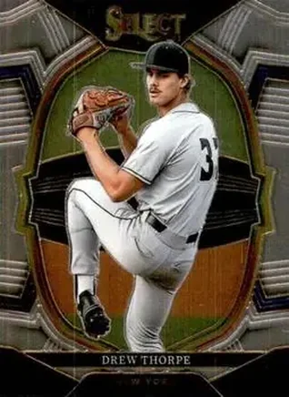 2023 Panini Select #17 - Drew Thorpe - New York Yankees