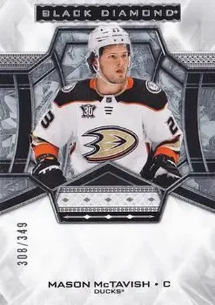 2024-25 Upper Deck Black Diamond #BDB-MA - Mason McTavish - Anaheim Ducks