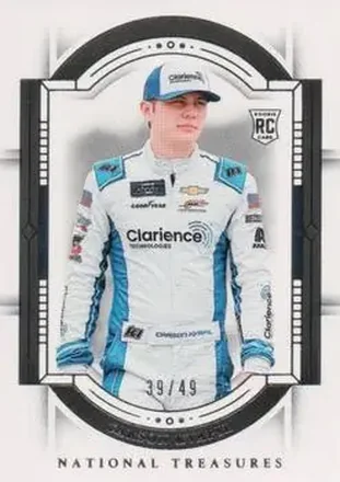 2024 Panini National Treasures #22 - Carson Kvapil - JR Motorsports