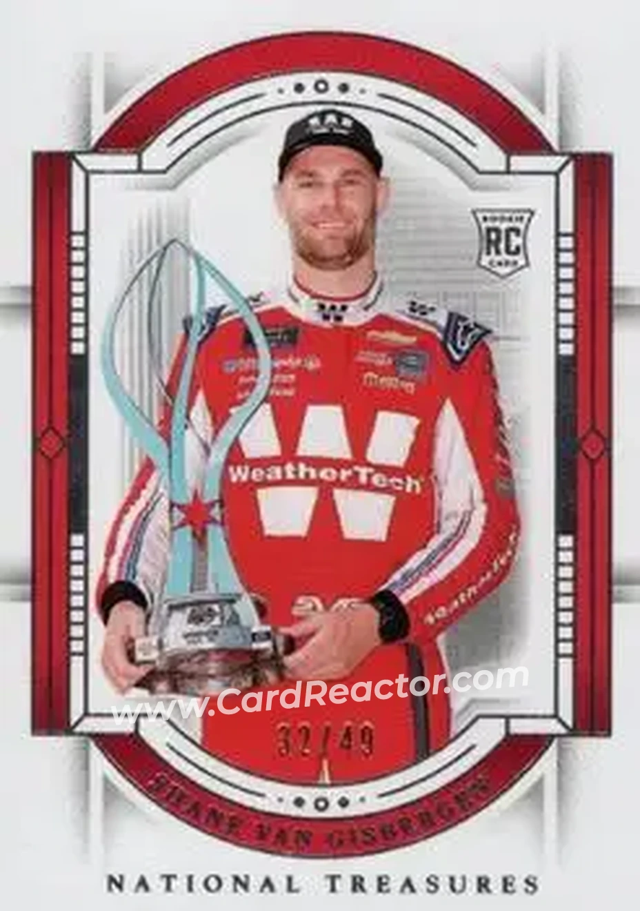 2024 Panini National Treasures #26 - Shane Van Gisbergen - Kaulig Racing - Front