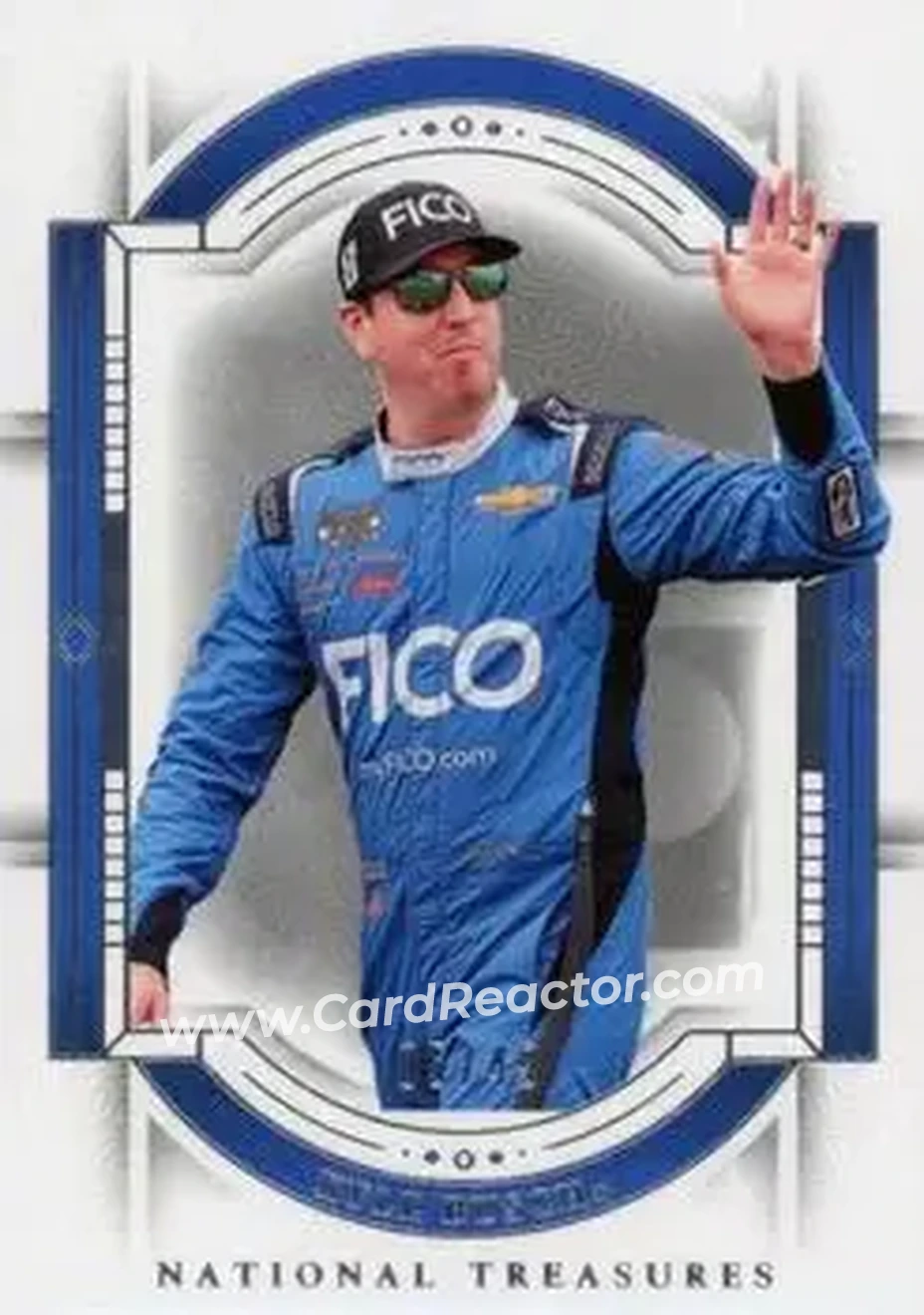 2024 Panini National Treasures #30 - Kyle Busch - Richard Childress Racing - Front