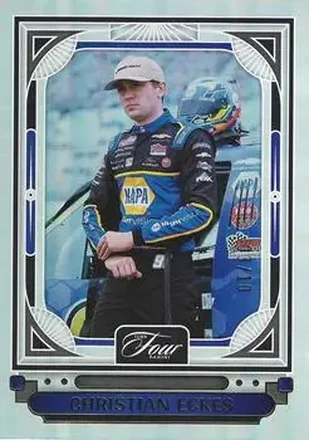 2026 Panini Turn Four - Gold #38 - Christian Eckes - McAnally-Hilgemann Racing