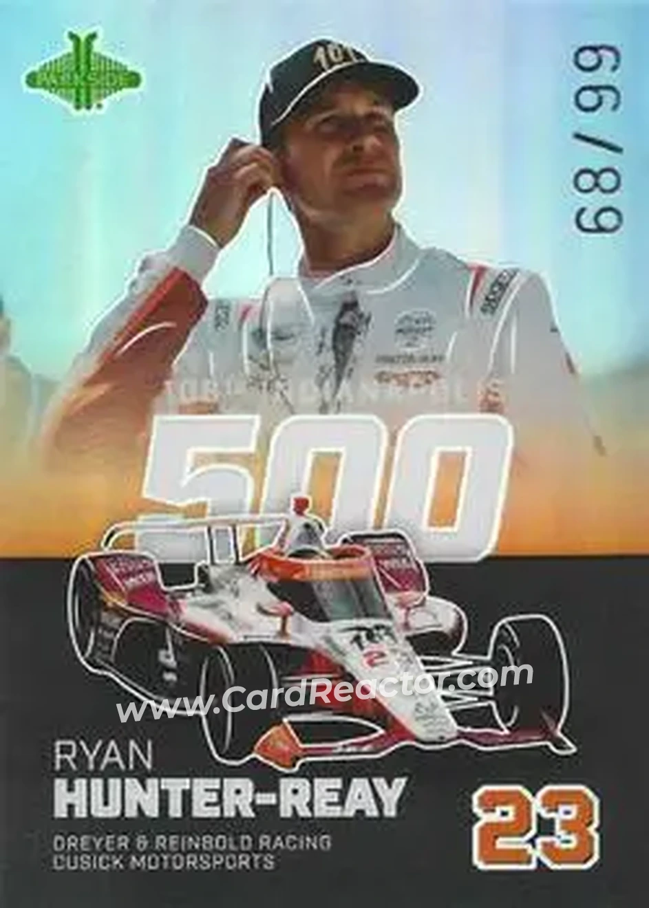 2024 Parkside Indy 500 Pacific #26 - Ryan Hunter-Reay - Dreyer & Reinbold Racing - Front
