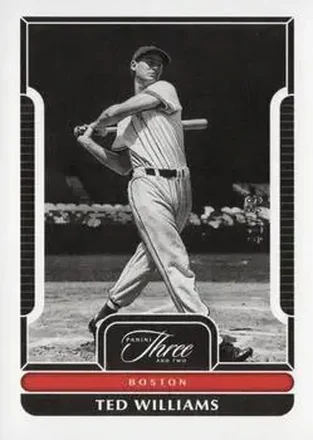 2023 Panini Three and Two #17 - Ted Williams - Boston Red Sox