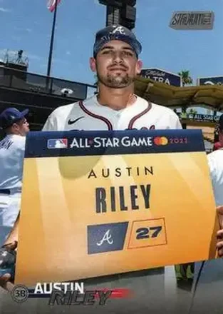 2023 Stadium Club #5b - Austin Riley - Atlanta Braves