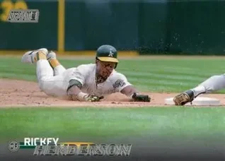 2023 Stadium Club #7 - Rickey Henderson - Oakland Athletics