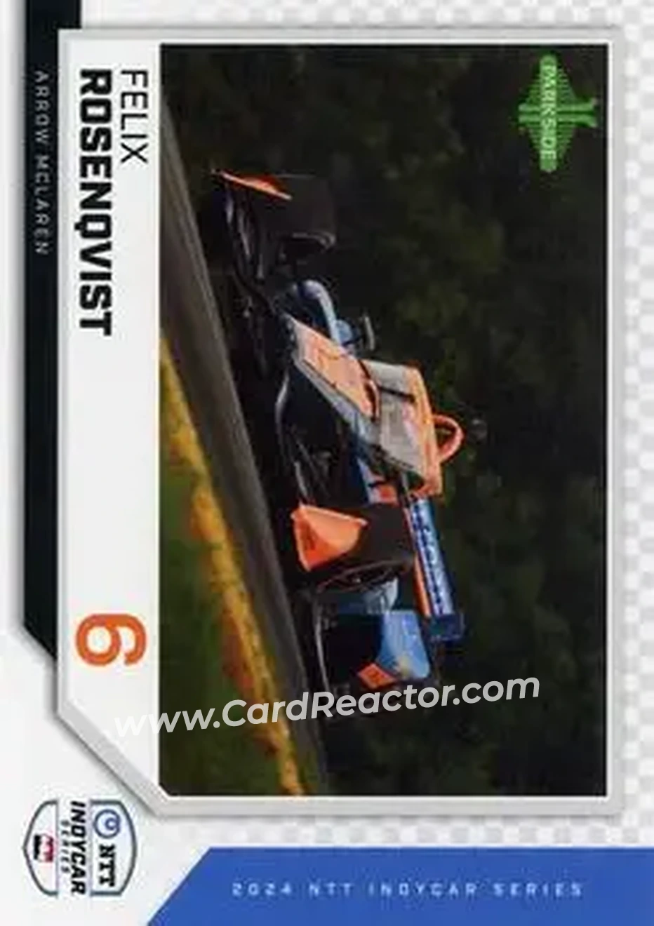 2024 Parkside IndyCar Premier Edition #24 - Felix Rosenqvist - Arrow McLaren - Front