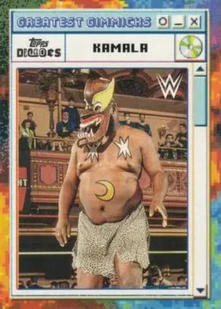 2026 Topps Decades 1990's WWE #111 - Kamala