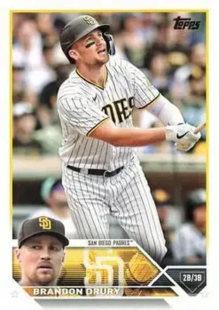 2023 Topps #14 - Brandon Drury - San Diego Padres