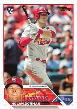 2023 Topps #16 - Nolan Gorman - St. Louis Cardinals