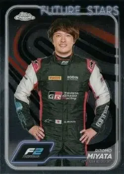 2024 Topps Chrome Formula 1 feature card