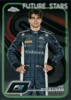 2024 Topps Chrome Formula 1 feature card