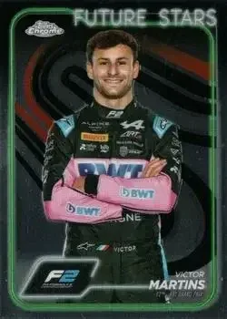 2024 Topps Chrome Formula 1 feature card