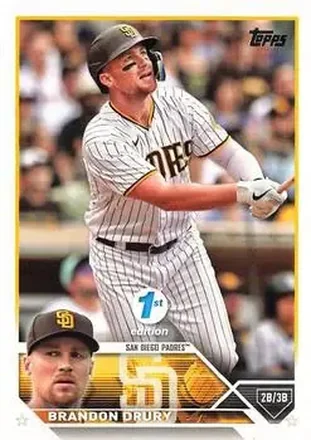 2023 Topps 1st Edition #14 - Brandon Drury - San Diego Padres