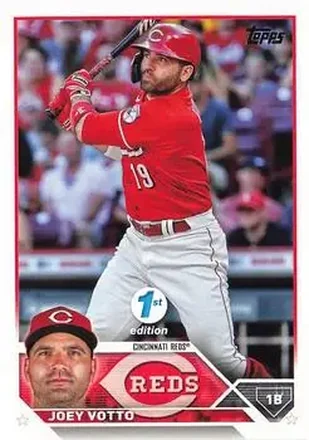 2023 Topps 1st Edition #19 - Joey Votto - Cincinnati Reds