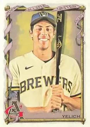 2023 Topps Allen & Ginter #10 - Christian Yelich - Milwaukee Brewers