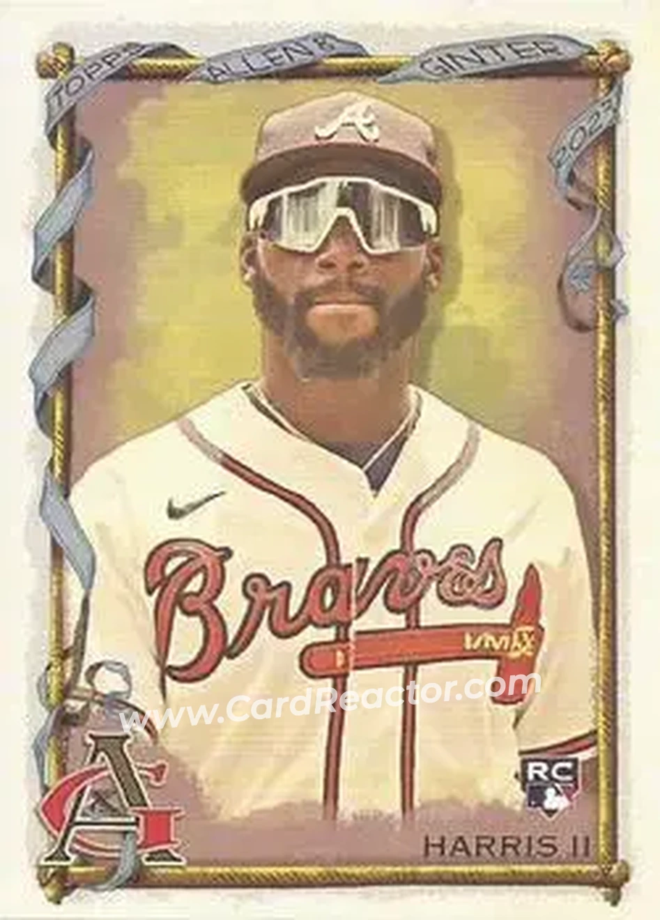 2023 Topps Allen & Ginter #12 - Michael Harris II - Atlanta Braves - Front 2023 Topps Allen & Ginter #12 - Michael Harris II - Atlanta Braves - Front