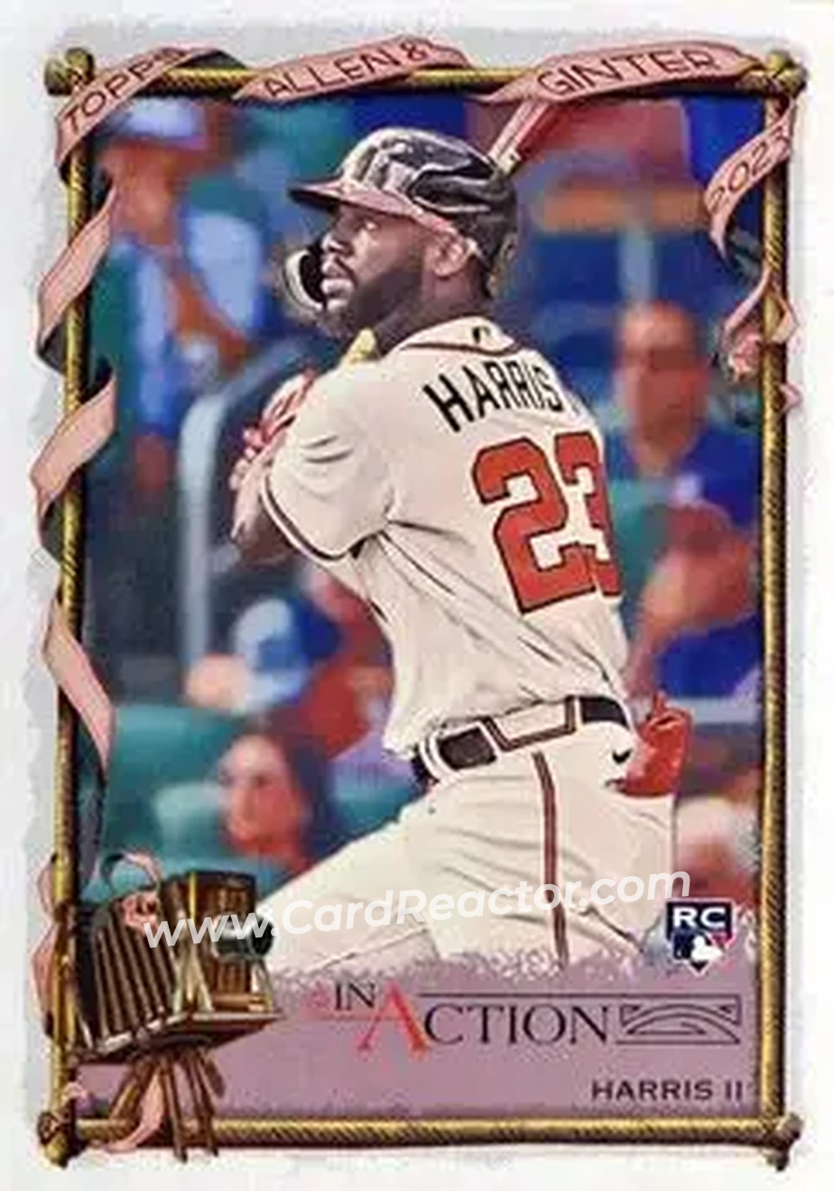 2023 Topps Allen & Ginter #12b - Michael Harris II - Atlanta Braves - Front
