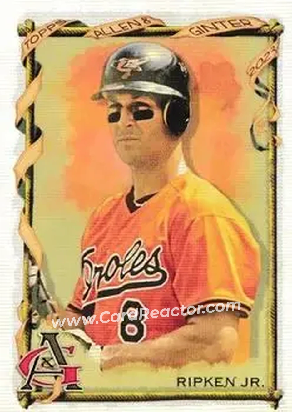 2023 Topps Allen & Ginter #13 - Cal Ripken - Baltimore Orioles - Front 2023 Topps Allen & Ginter #13 - Cal Ripken - Baltimore Orioles - Front