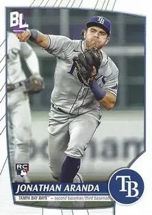 2023 Topps Big League #12 - Jonathan Aranda - Tampa Bay Rays