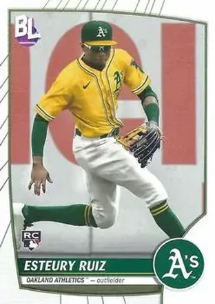 2023 Topps Big League #13 - Esteury Ruiz - Oakland Athletics