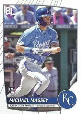 2023 Topps Big League #15 - Michael Massey - Kansas City Royals