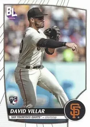 2023 Topps Big League #16 - David Villar - San Francisco Giants