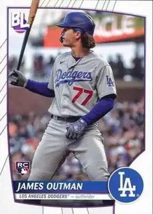 2023 Topps Big League #18 - James Outman - Los Angeles Dodgers