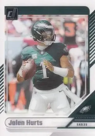 2024 Clearly Donruss #42 - Jalen Hurts - Philadelphia Eagles