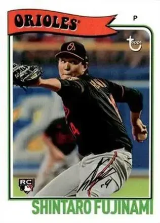 2023 Topps Brooklyn Collection #11 - Shintaro Fujinami - Baltimore Orioles