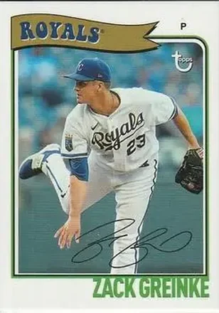 2023 Topps Brooklyn Collection #12 - Zack Greinke - Kansas City Royals