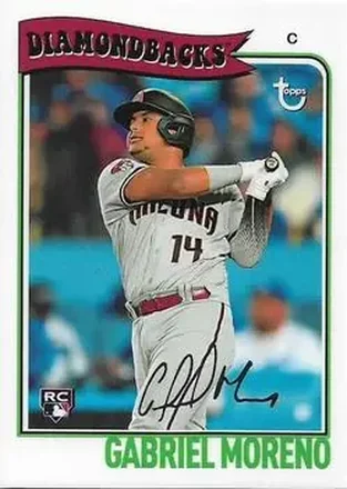 2023 Topps Brooklyn Collection #14 - Gabriel Moreno - Arizona Diamondbacks